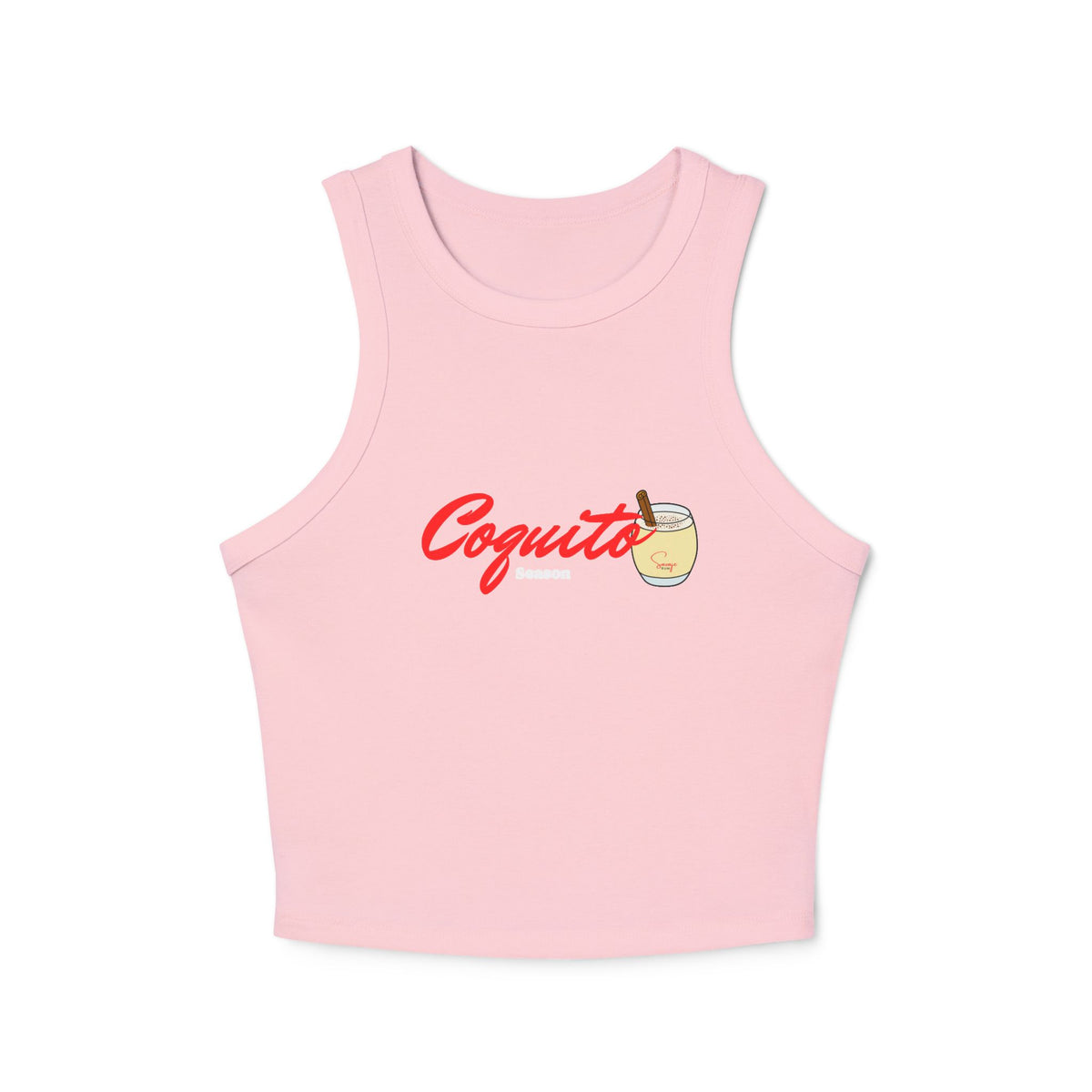 Coquito Season - Women's Micro Rib Racer Tank Top
