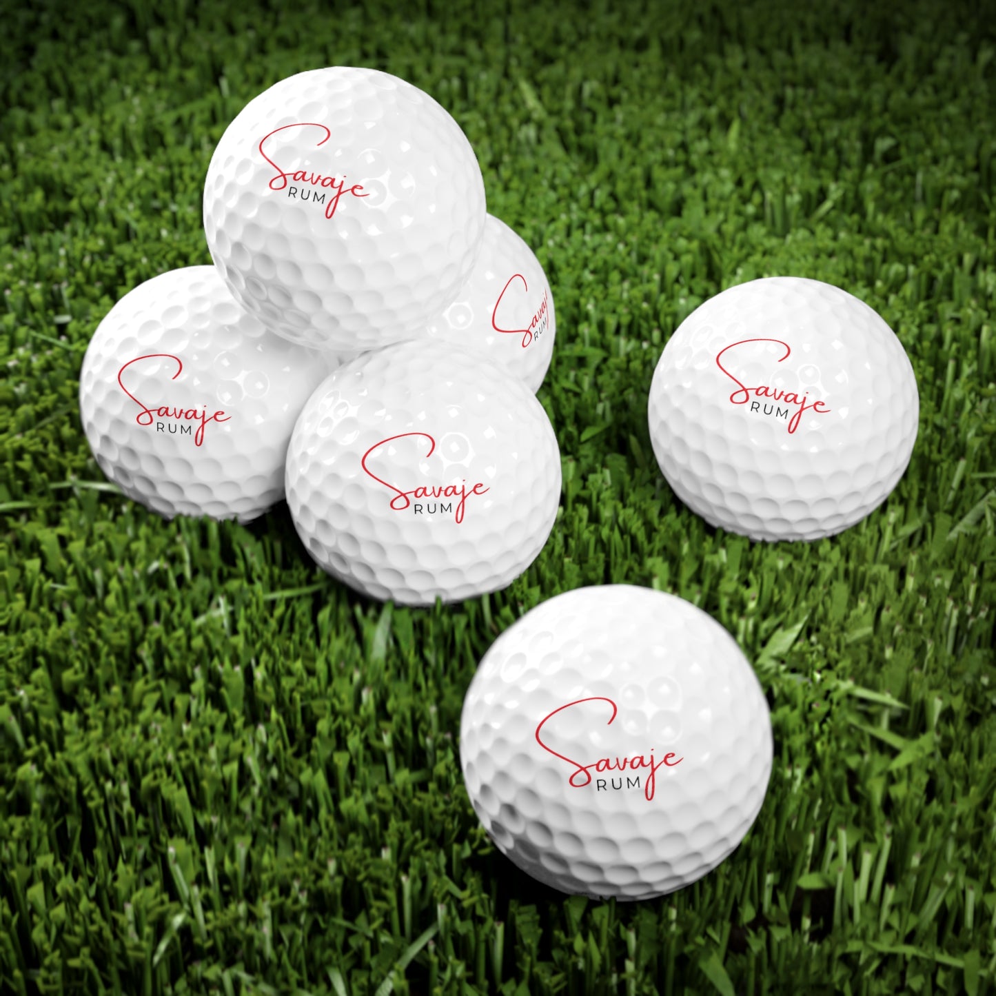 Savaje Rum - Golf Balls, 6pcs