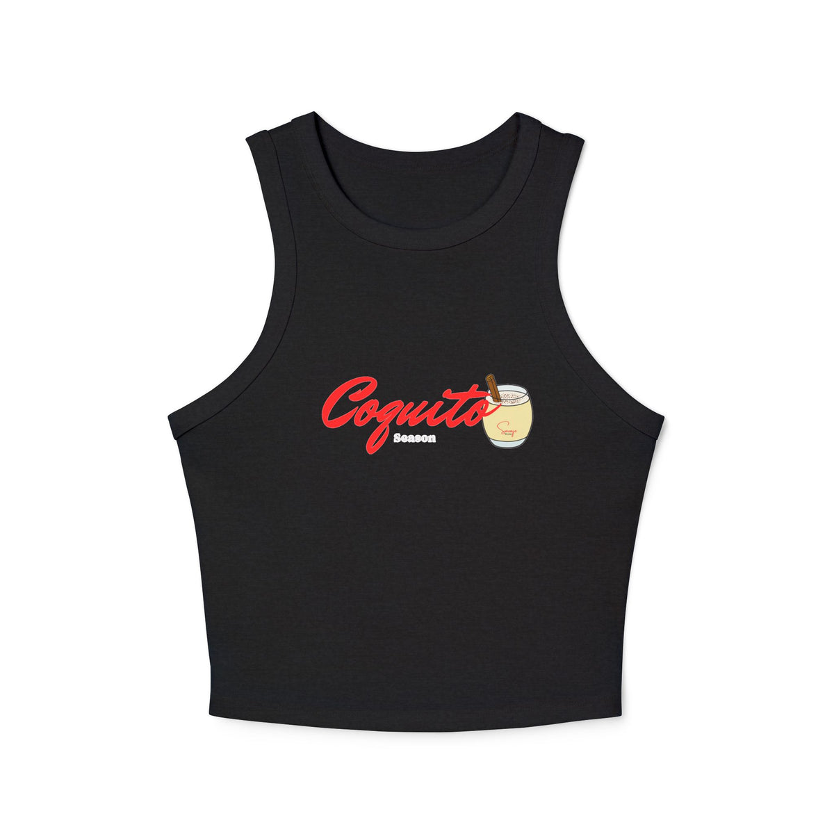 Coquito Season - Women's Micro Rib Racer Tank Top