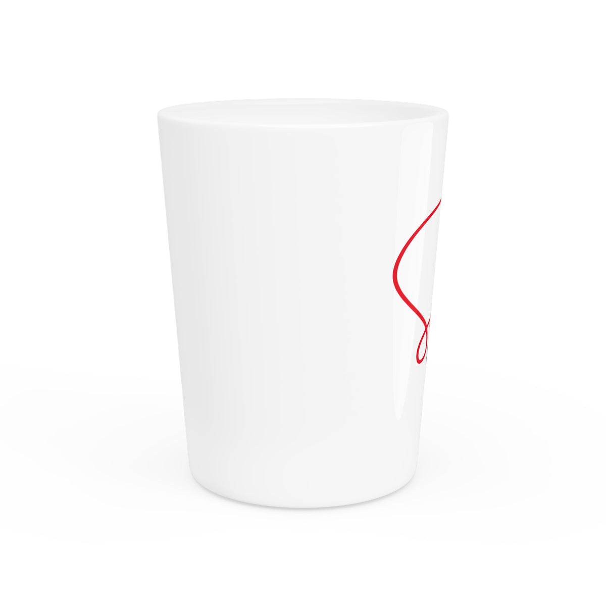 Savaje Rum Shot Glass - White
